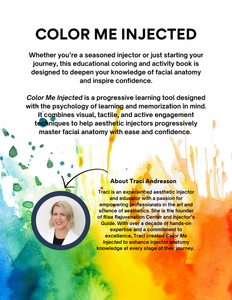 Color Me Injected - Facial Anatomy Coloring Guide for Injectors ...
